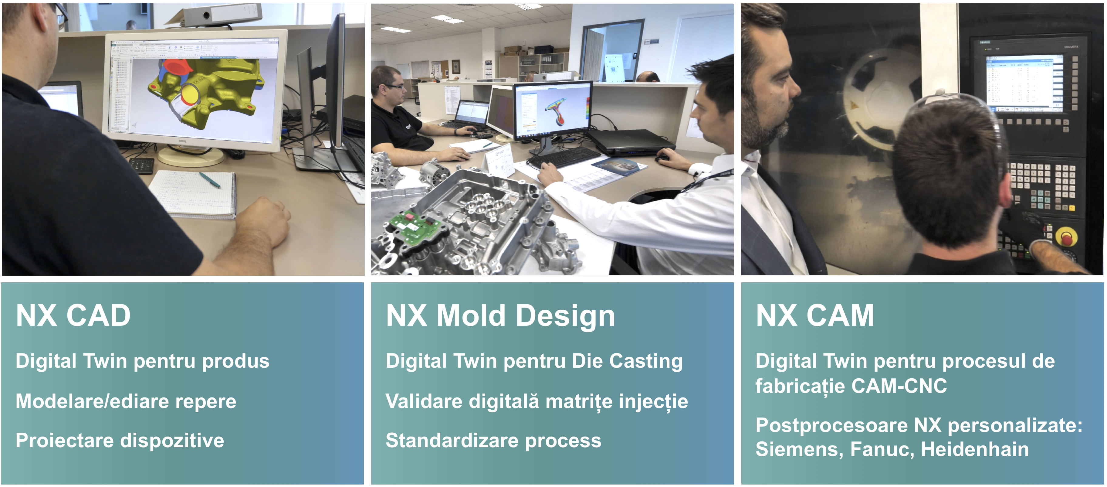 NX CAD, NX CAM, Digitalizare productie, Digital Twin, Siemens, Faist, Oradea